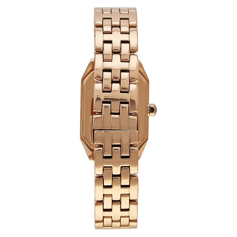 Ladies / Womens Gioia Rose Gold Stainless Steel Emporio Armani Designer Watch AR11147