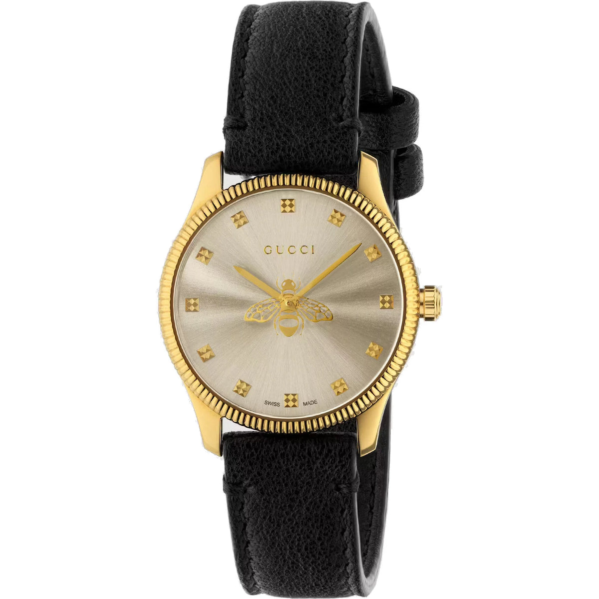 Gucci G-Timeless Ladies Gold Watch YA1265023