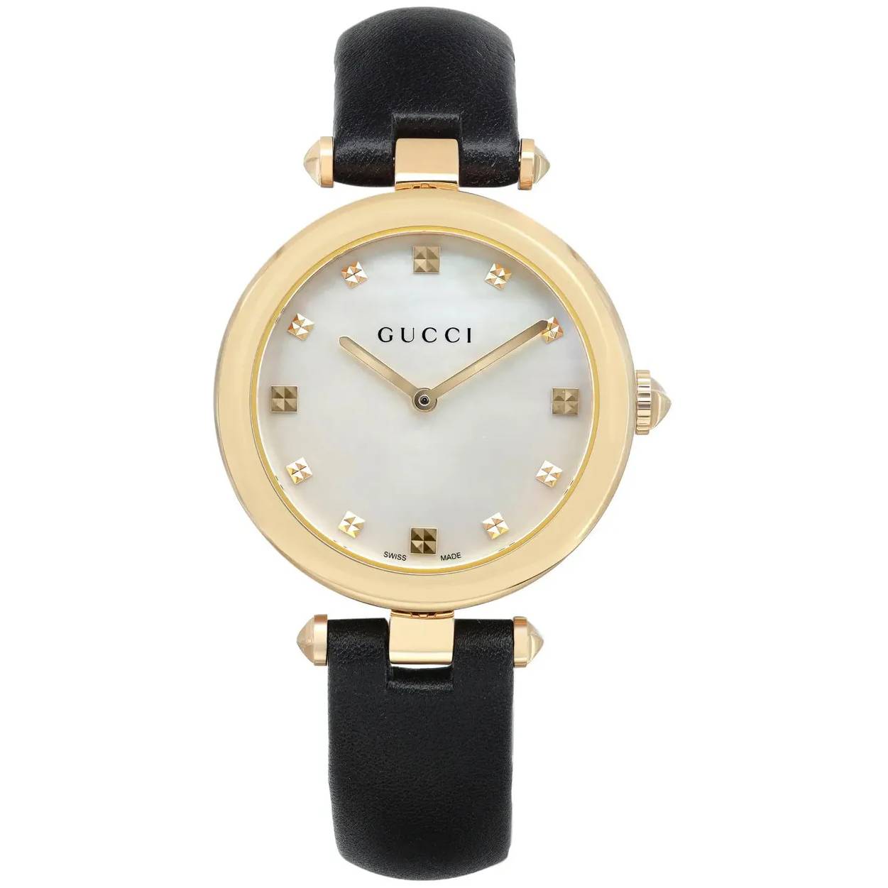 Gucci Diamantissima Ladies Mother of Pearl Watch YA141404