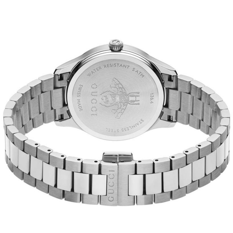 Gucci G-Timeless With Bees Ladies Silver Watch YA1265034