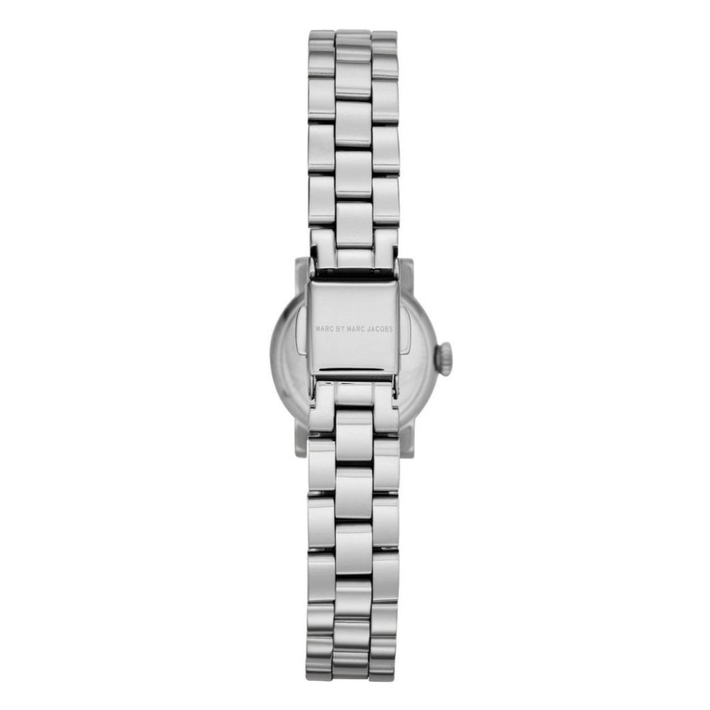 Ladies / Womens AMY Dinky Silver Stainless Steel Marc Jacobs Designer Watch MBM3225