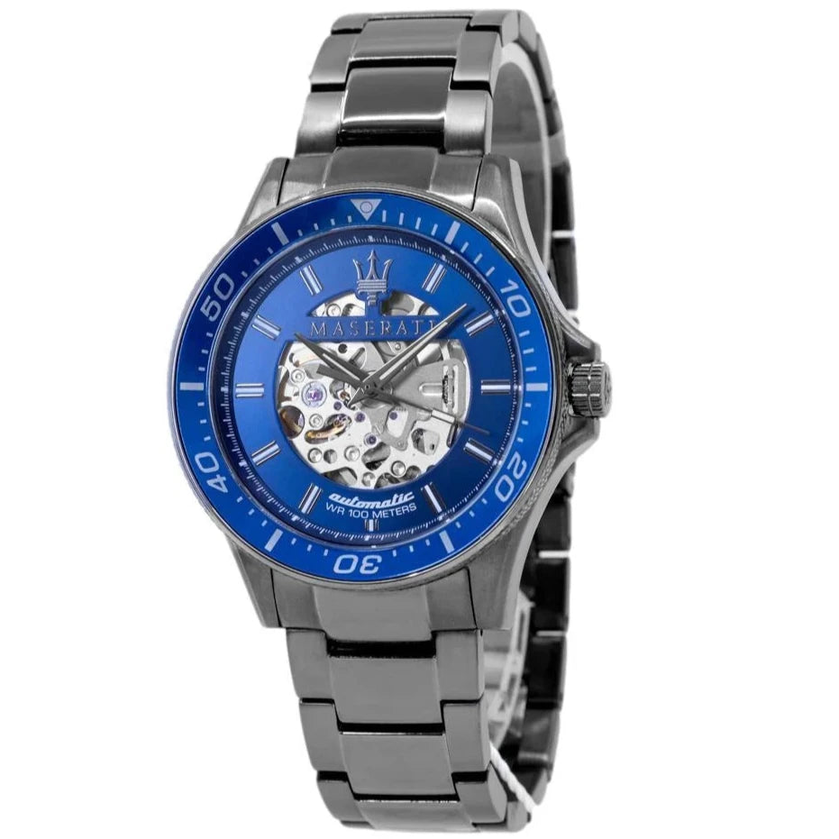 Maserati R8823140001 Sfida Automatic  Men's Blue Watch