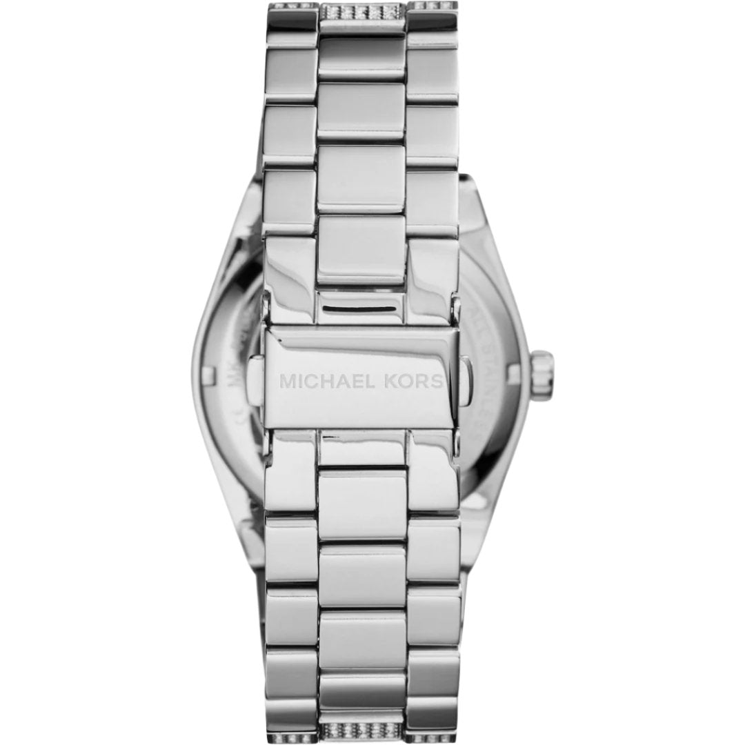 Ladies / Womens Channing Silver Diamond Stainless Steel Michael Kors Designer Watch MK6089