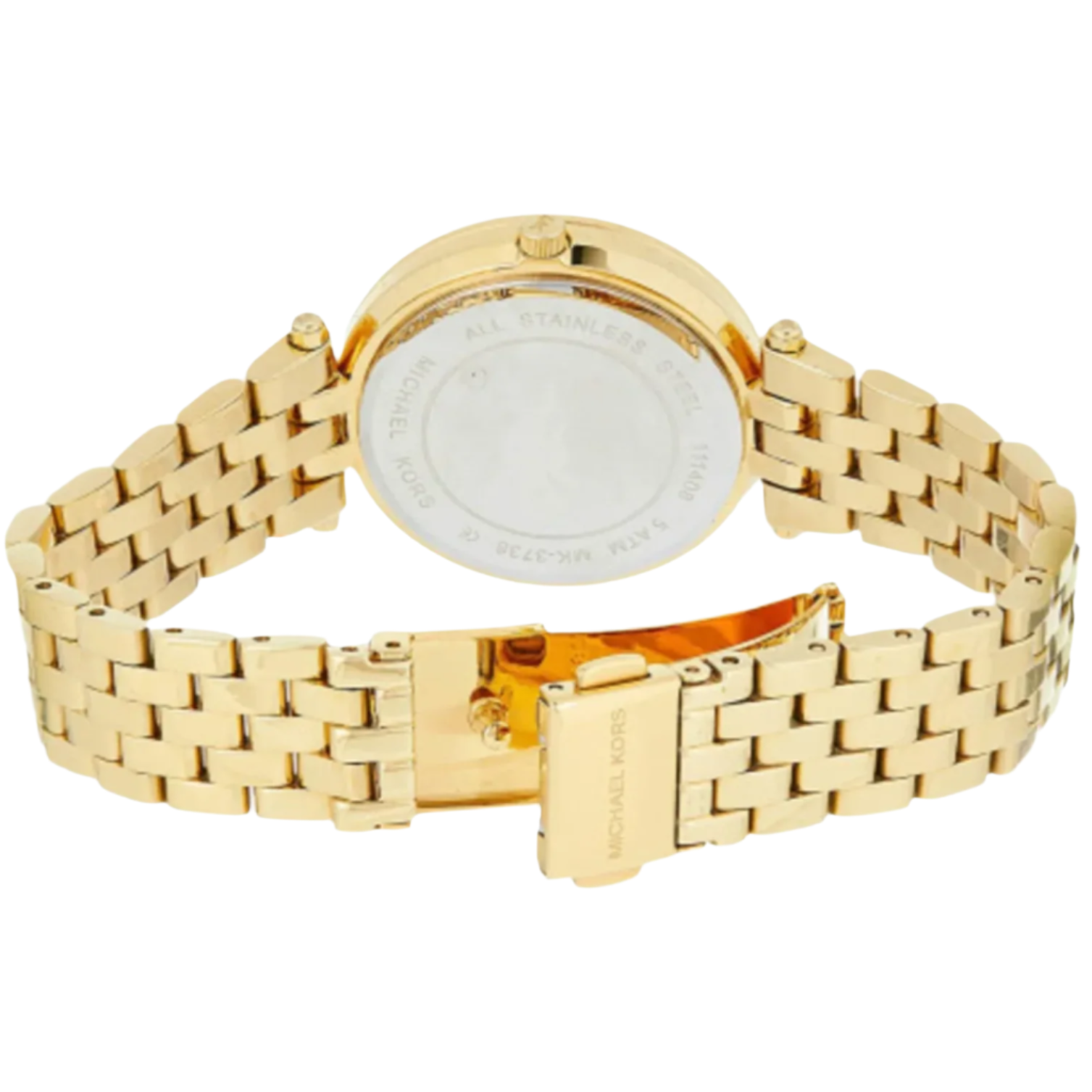 Ladies / Womens Gold Mini Darci Stainless Steel Michael Kors Designer Watch MK3738