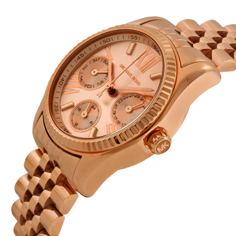 Michael Kors Lexington Ladies Rose Gold Watch MK5809