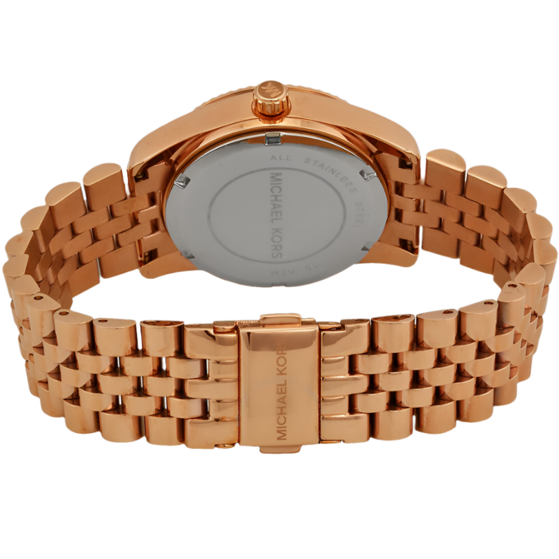 Michael Kors Lexington Ladies Rose Gold Watch MK5809