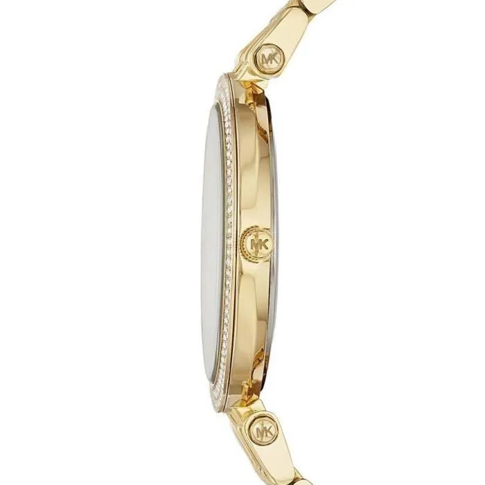 Ladies / Womens Darci Gold Two Tone Glitz Michael Kors Designer Watch MK3219