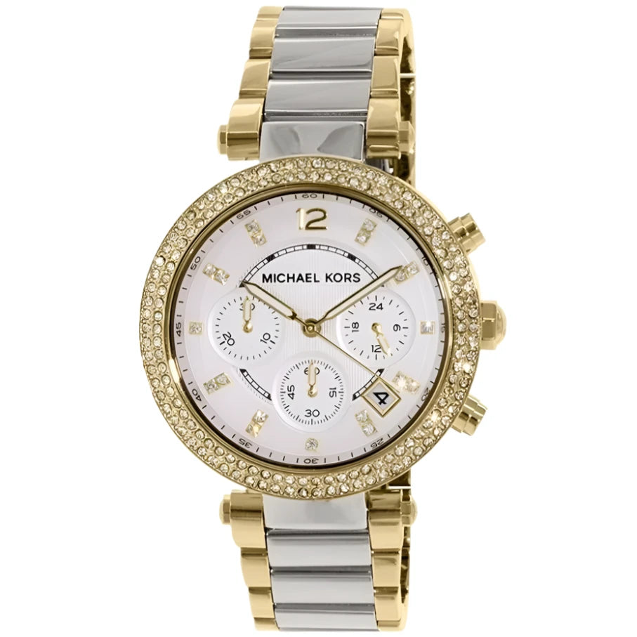 Michael Kors MK5687 Parker Ladies Two-Tone Watch