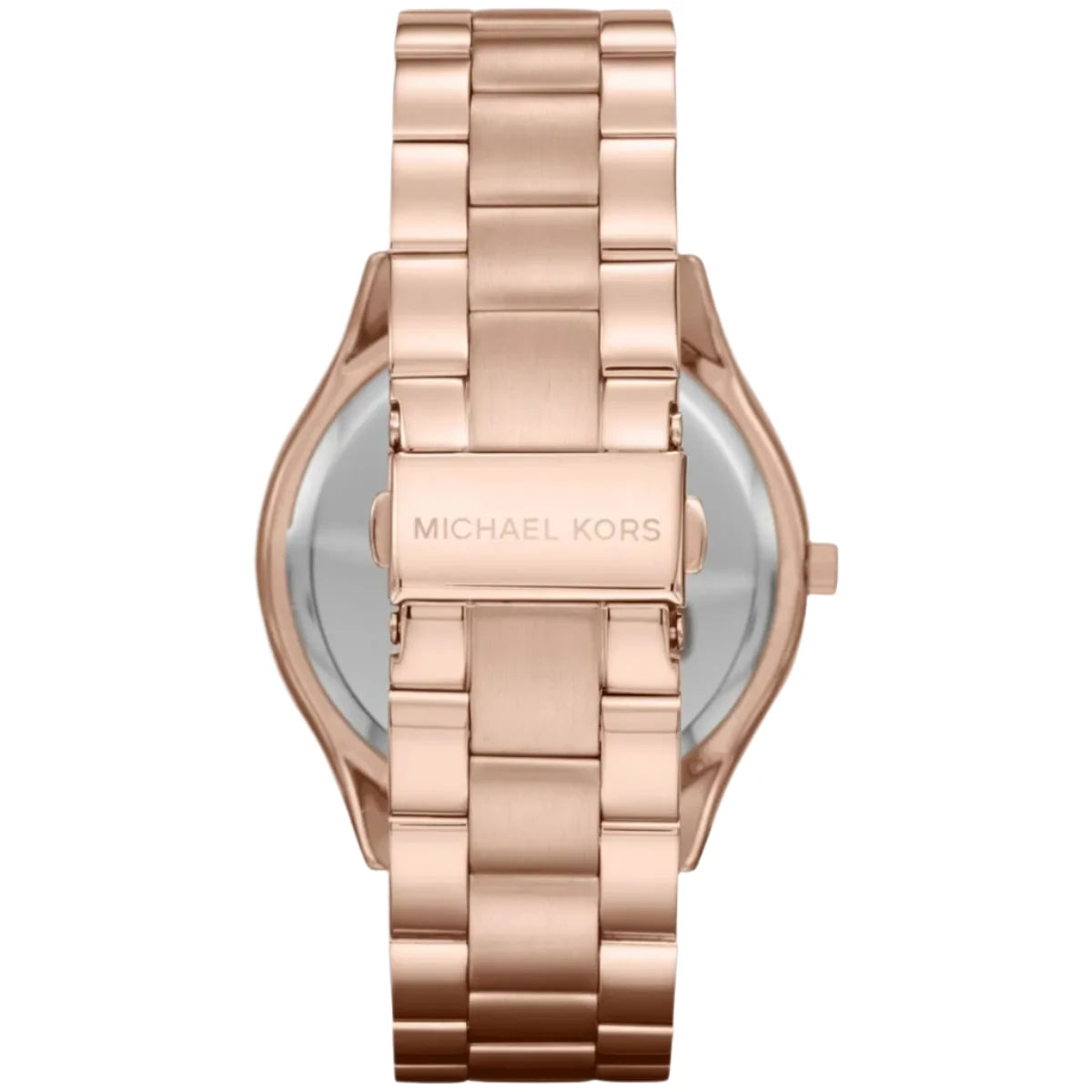 Michael Kors Ladies  Slim Runway Rose Gold Watch MK3181