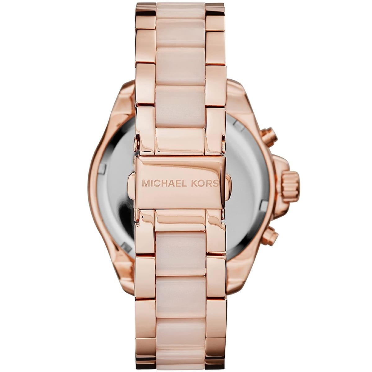 Ladies / Womens Wren Crystal Dial and Rose Gold Tone Chronograph Michael Kors Designer Watch MK6096