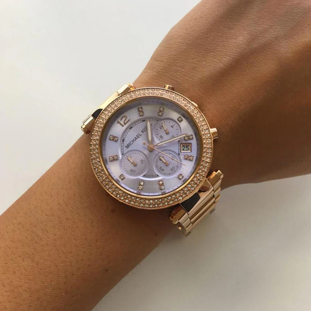 Michael Kors MK6169 Parker Ladies Rose Gold Watch