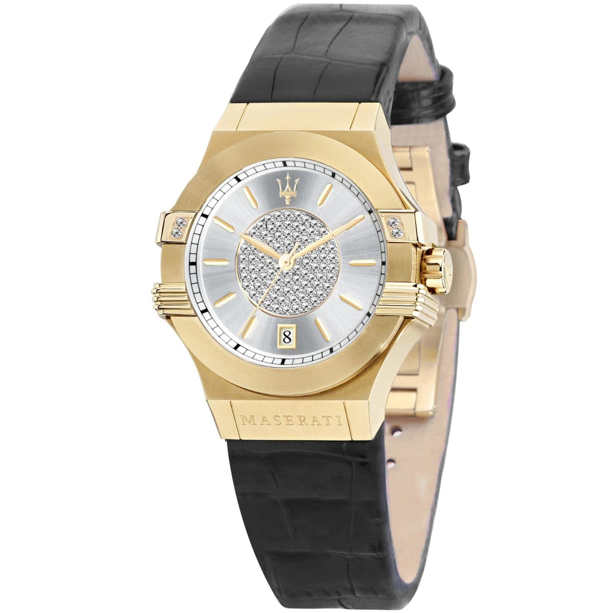 Maserati R8851108505 Potenza Ladies Gold  Watch