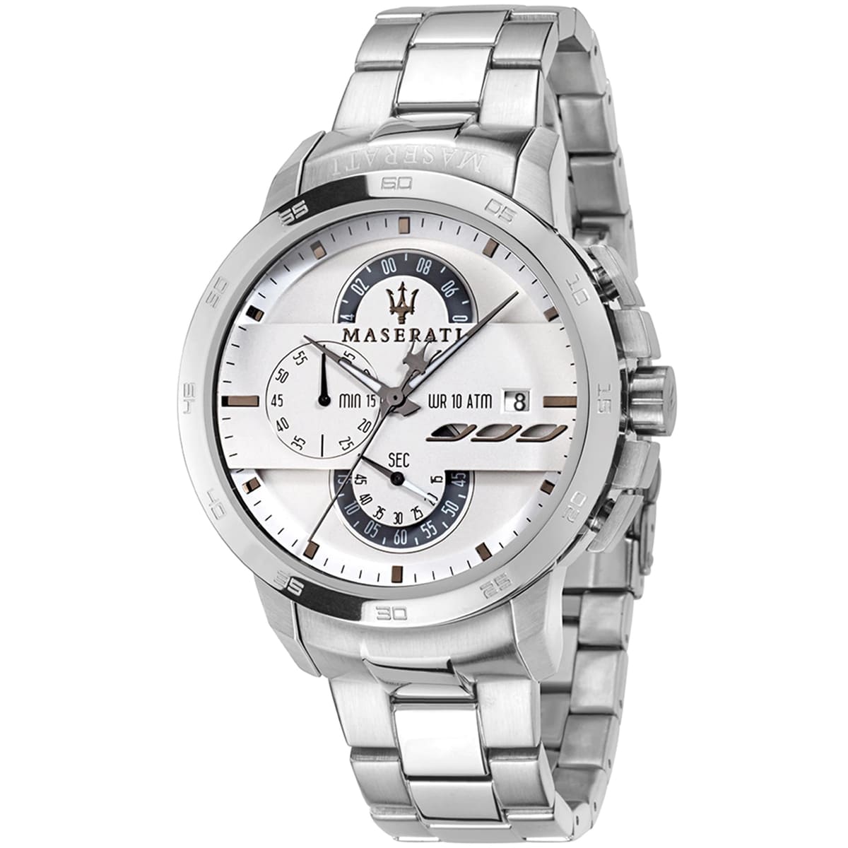 Maserati Ingengo Chrono Men's Silver Watch R8873619004