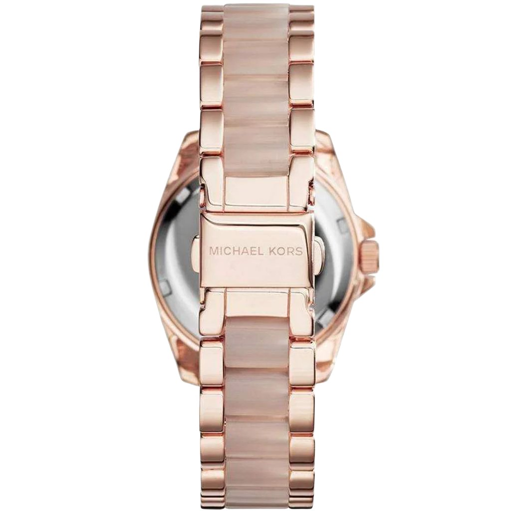 Ladies / Womens Mini Blair Rose Gold Bracelet Michael Kors Designer Watch MK6175