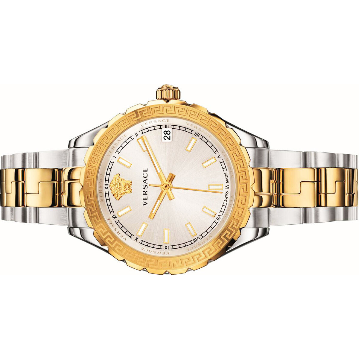 Versace V12030015 Hellenyium  Ladies Two-Tone Watch