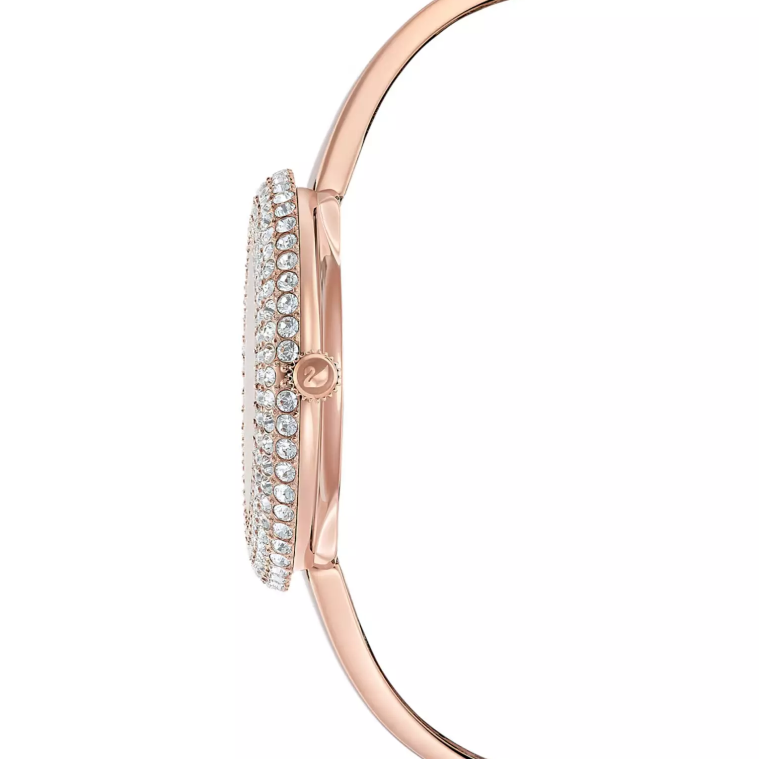 Swarovski Crystal Ladies Rose Gold Watch 5484073