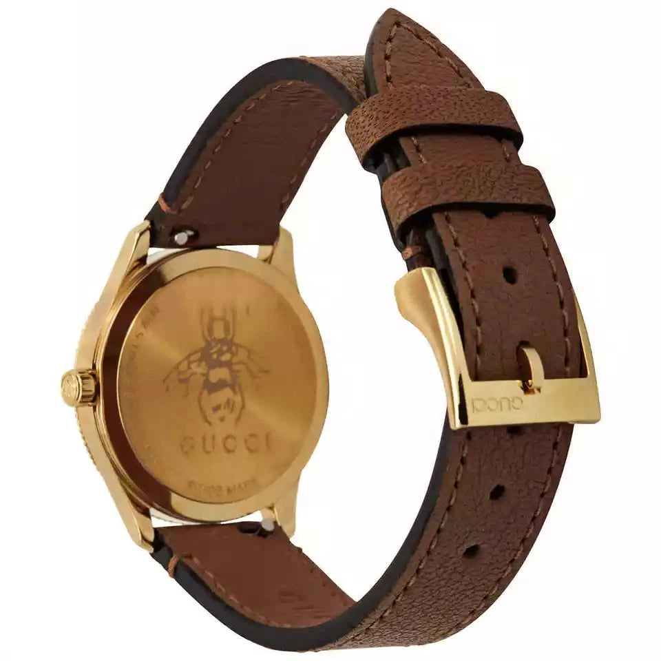 Gucci G-Timeless Ladies Brown Watch YA1265022