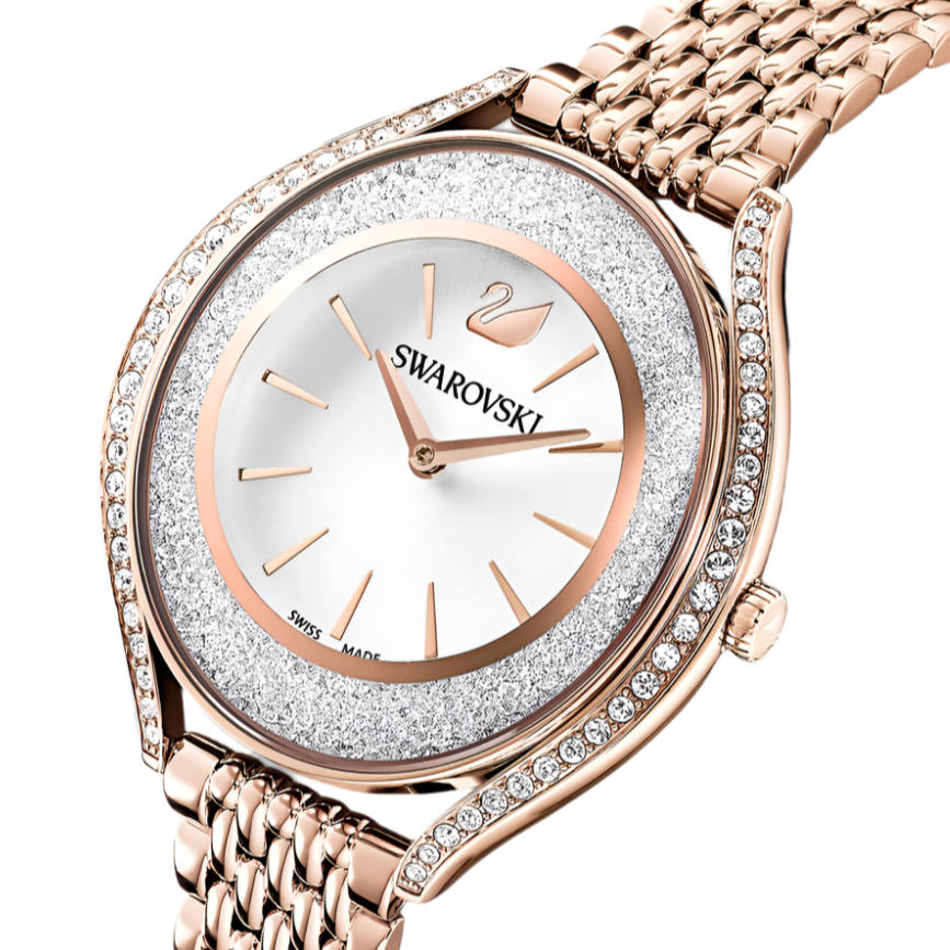 Swarovski Crystalline Aura Ladies Rose Gold Watch 5519459