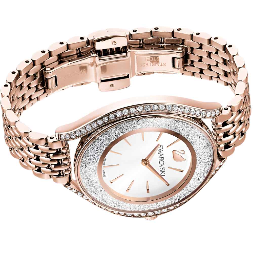 Swarovski Crystalline Aura Ladies Rose Gold Watch 5519459