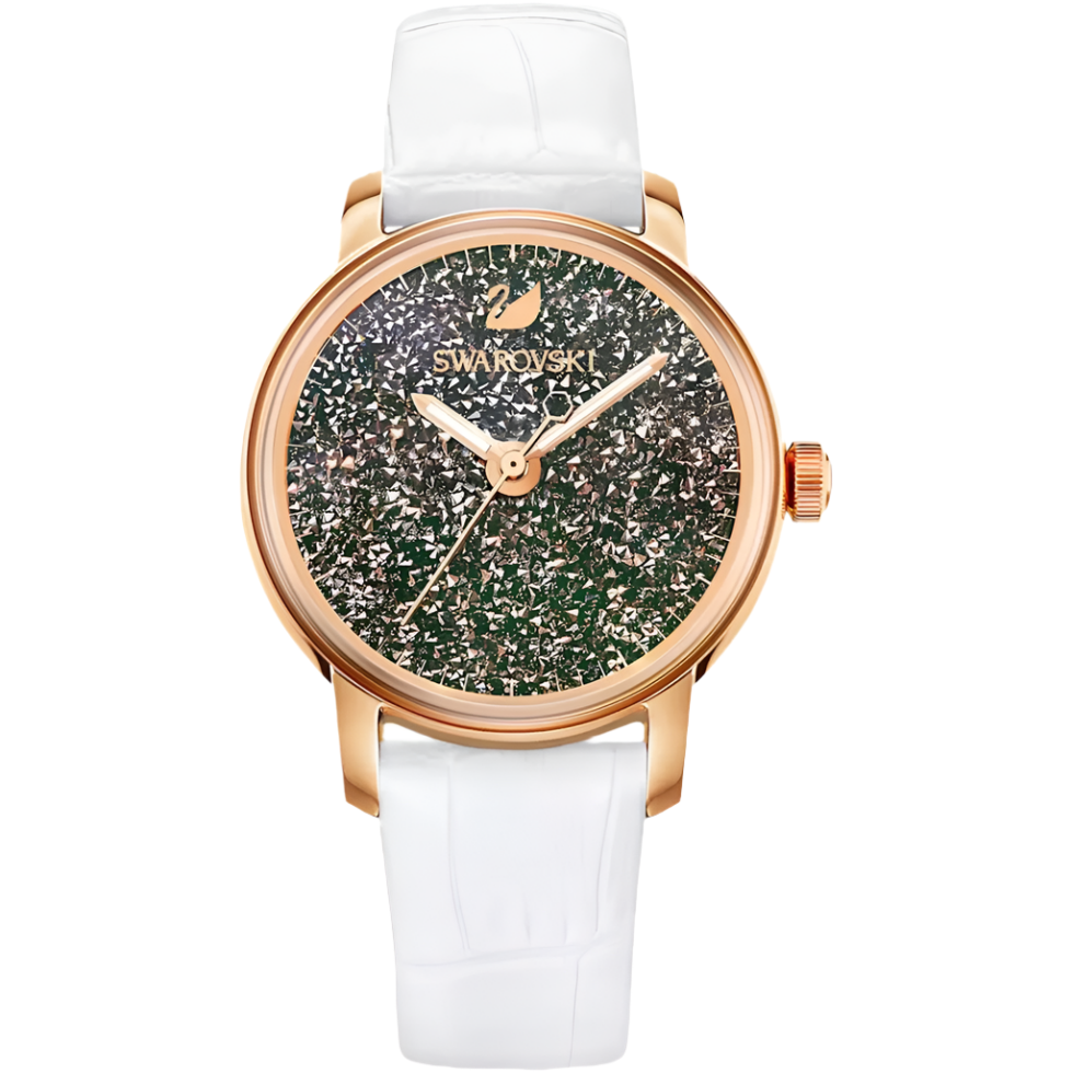 Swarovski Crystalline Hours Ladies Rose Gold Watch 5344635