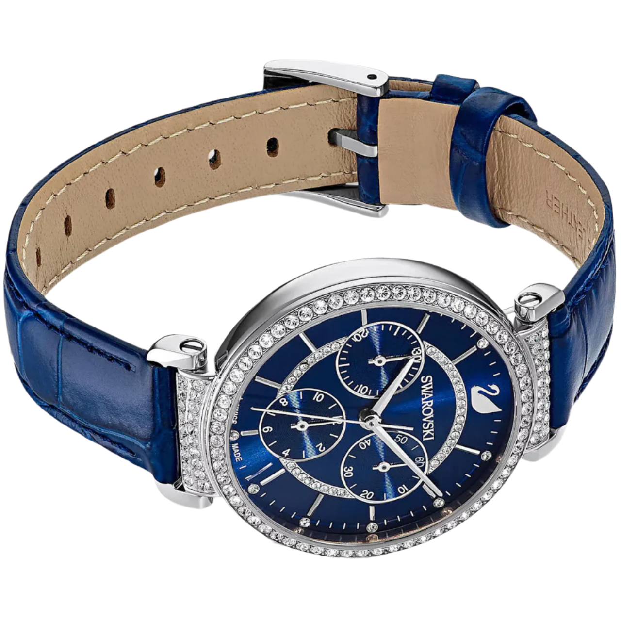 Swarovski Passage Chrono Ladies Blue Watch 5580342