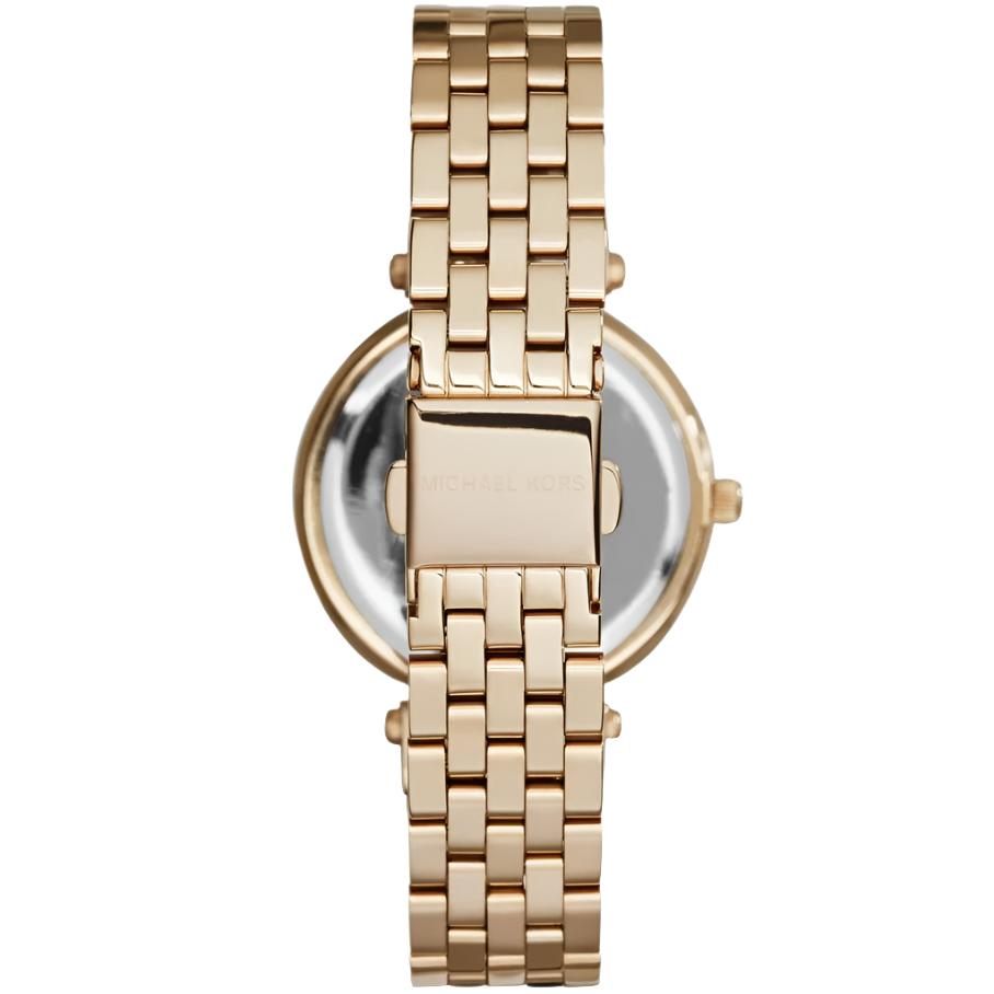 Ladies / Womens Gold Mini Darci Stainless Steel Michael Kors Designer Watch MK3738