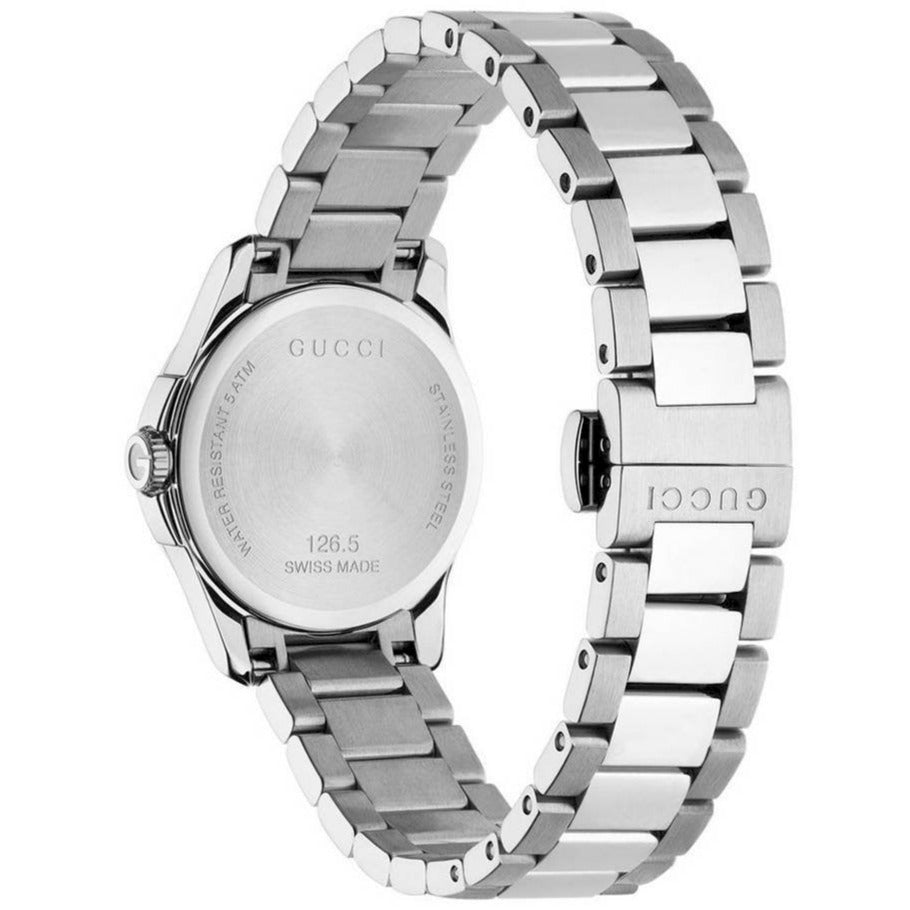 Gucci G-Timeless Ladies Silver Watch YA126542