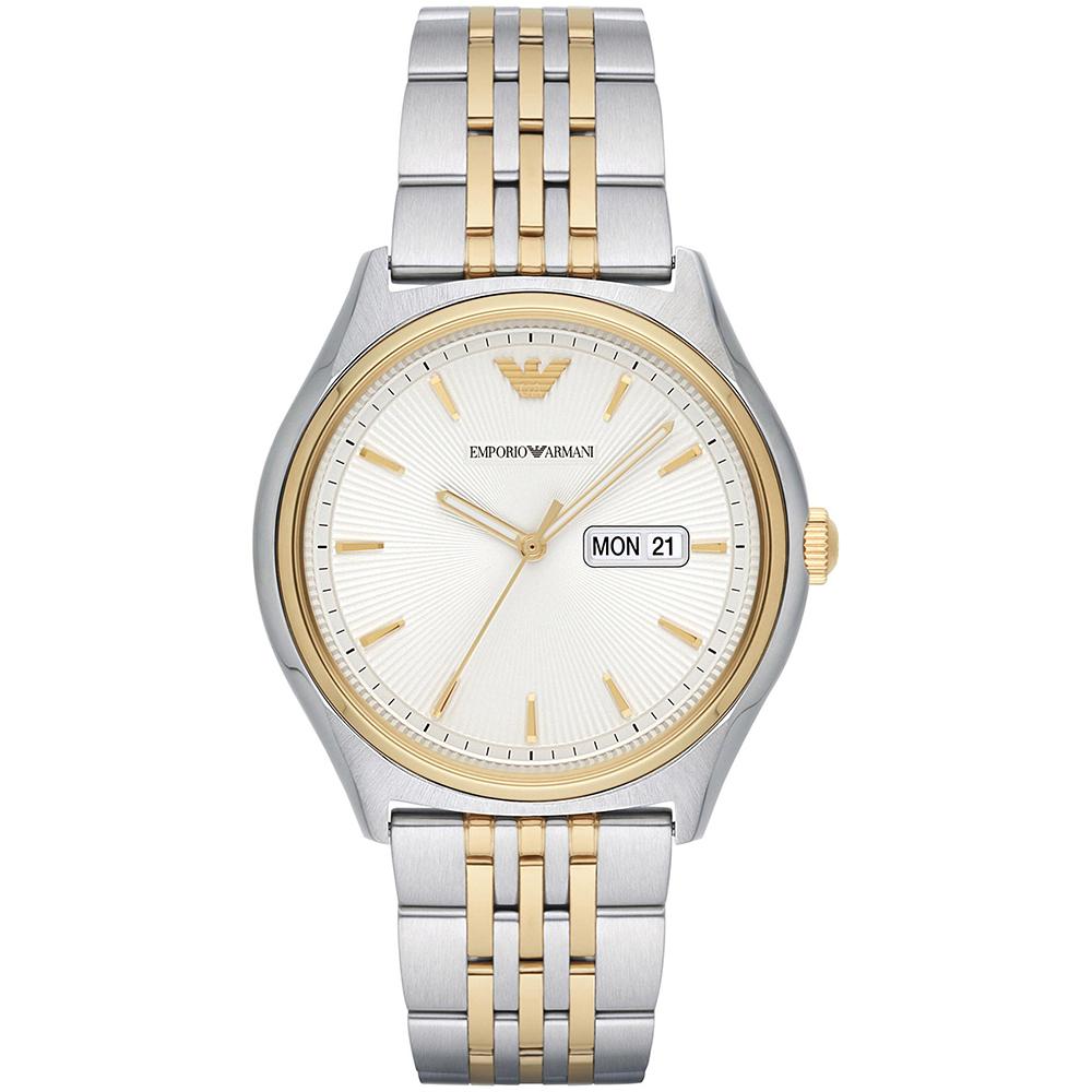 Mens / Gents Gold Tone Stainless Steel Emporio Armani Designer Watch AR11034