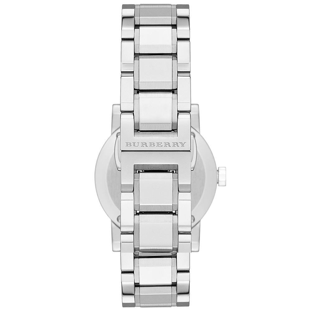 Ladies / Womens The City Diamond Stainless Steel Burberry Designer Watch BU9220