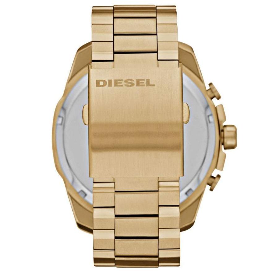 Mens Daddy 2.0 Gold Chronograph Diesel Watch DZ7333