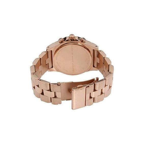 Ladies / Womens Rose Gold Stainless Steel Marc Jacobs Designer Watch MBM3075