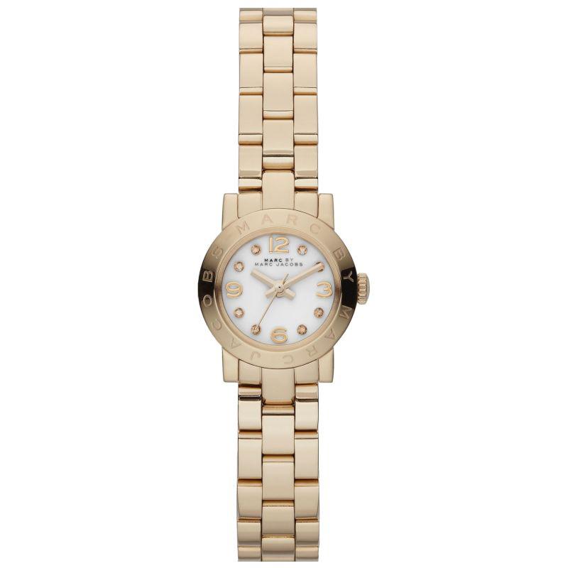 Ladies / Womens AMY Dinky Gold Stainless Steel Marc Jacobs Designer Watch MBM3226