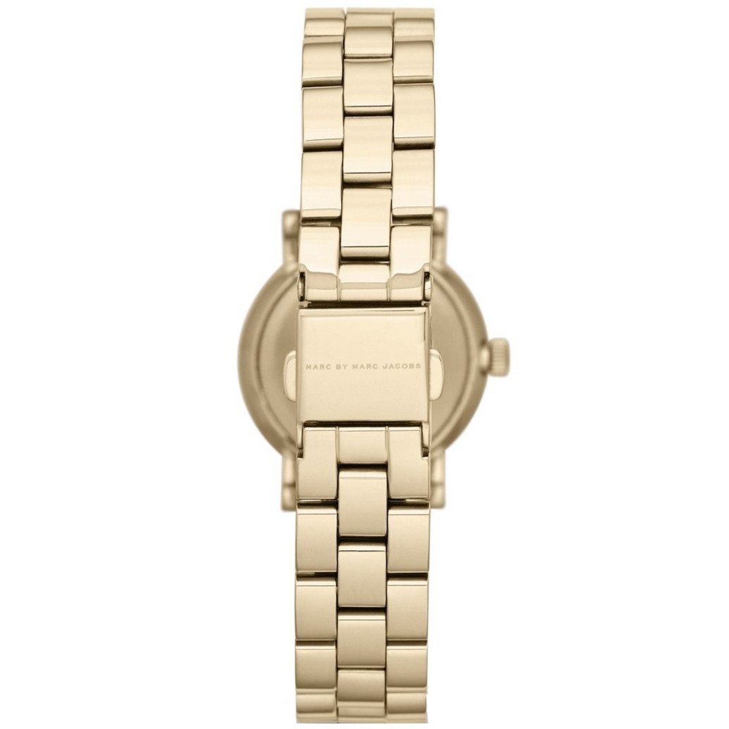 Ladies / Womens Mini Baker Gold Stainless Steel Marc Jacobs Designer Watch MBM3247