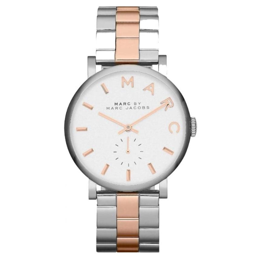 Ladies / Womens Baker Two Tone Rose Gold Marc Jacobs Designer Watch MBM3312