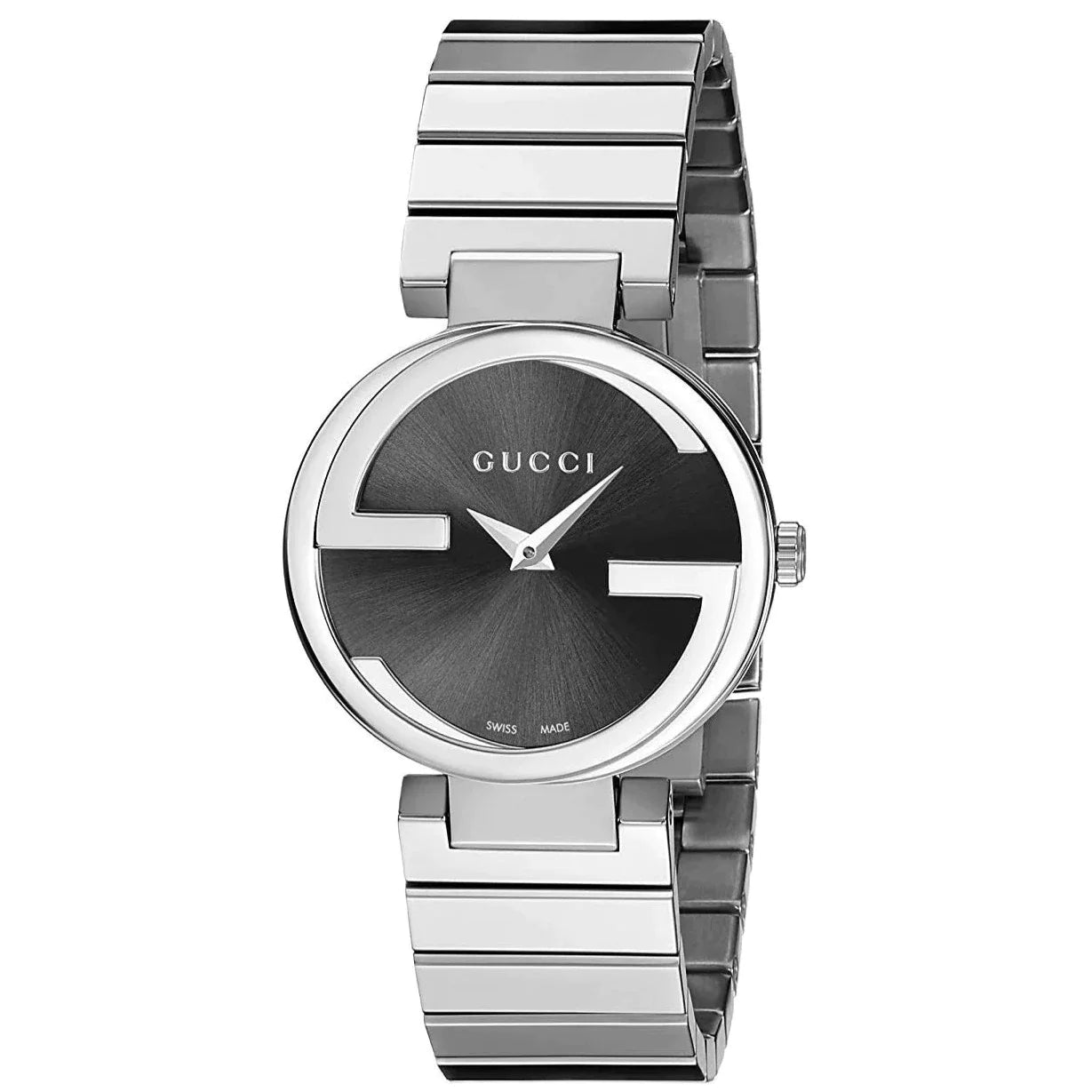 Gucci YA133502 Interlocking G Ladies Black  Watch