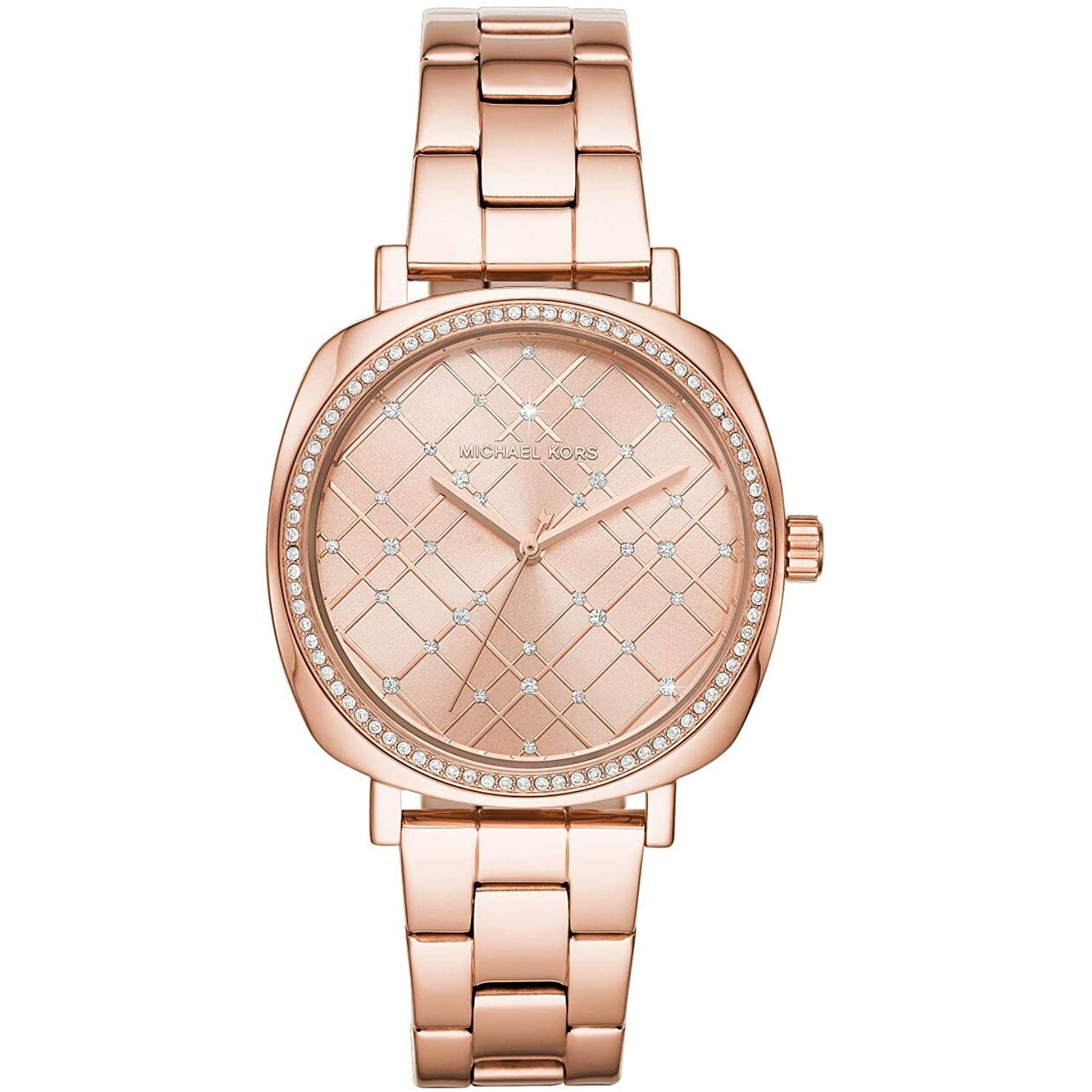 Analogue Watch - Michael Kors MK3990 Ladies Rose-Gold Nia Watch