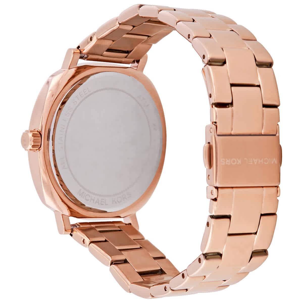 Analogue Watch - Michael Kors MK3990 Ladies Rose-Gold Nia Watch