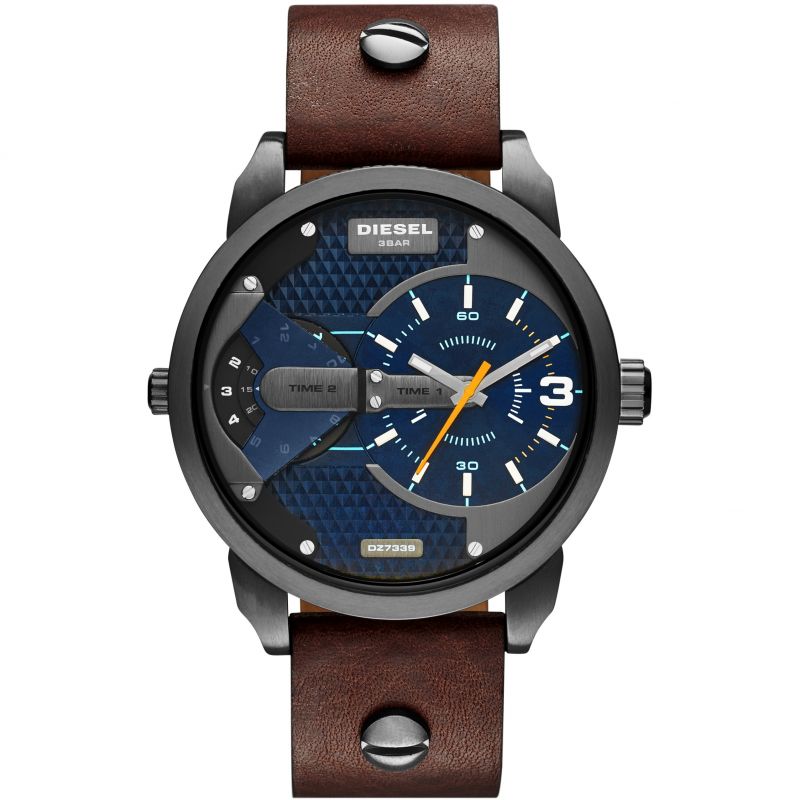 Diesel Men's Watch Mini Daddy Gun Metal 