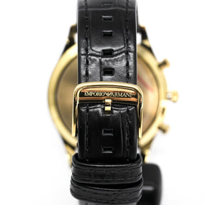 Emporio Armani Men's Chronograph Watch Gold PVD AR1892 