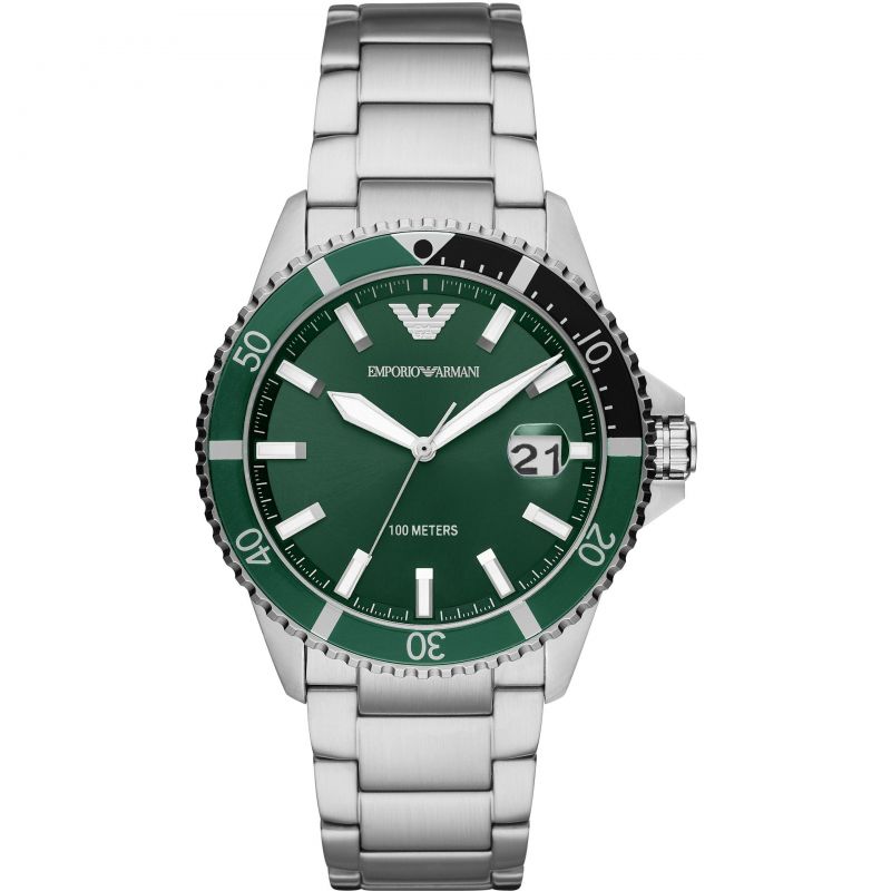 Emporio Armani Men's Diver Watch Steel AR11338 