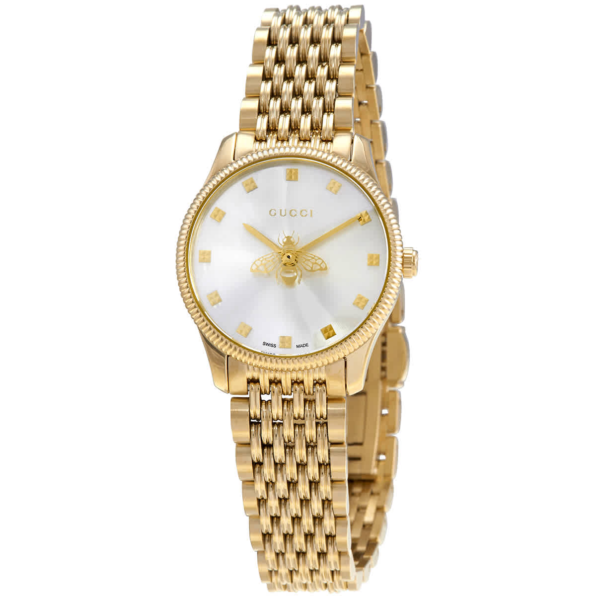 Gucci G-Timeless Ladies Gold Watch YA1265021