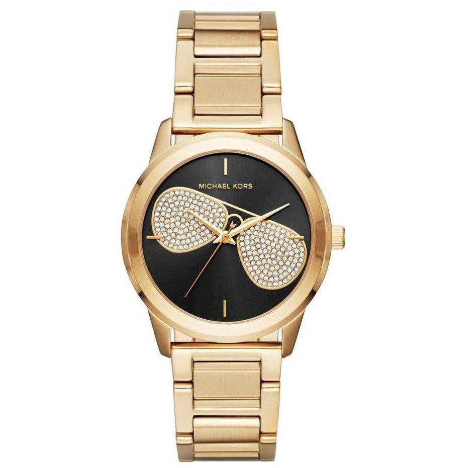 Michael Kors Ladies Watch Hartman Yellow Gold MK3647